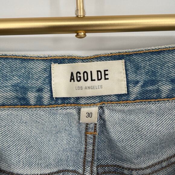 AGOLDE Parker Vintage Cut Off Short in Swapmeet A026-811 Cut 52393 Size 30 - Picture 5 of 8